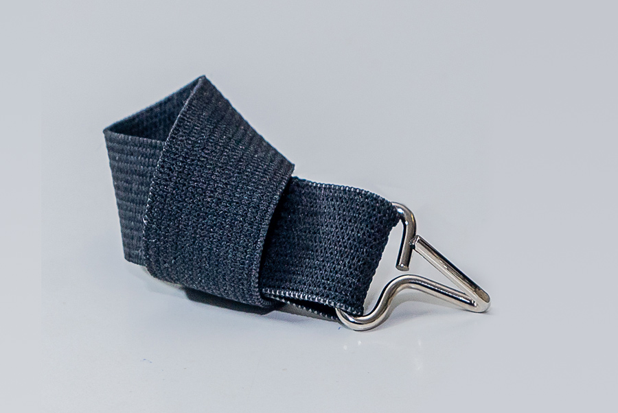 Unelastische Gurtbänder mit Kunststoffschnallen oder Metallhaken